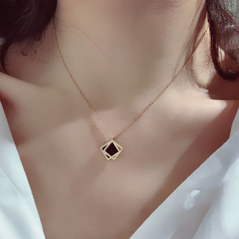 Harmonious Existence - 18K Gold Plated Necklace