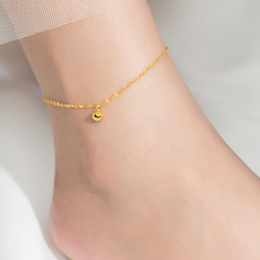 Radiant Smile - 18K Gold Plated Anklet