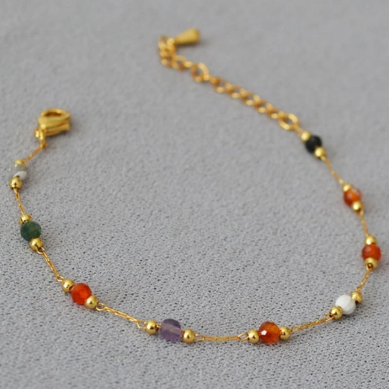 Moonlit Path - 18K Gold Plated Anklet