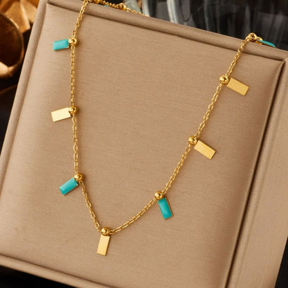 Refreshing Breeze - 18K Gold Plated Necklace