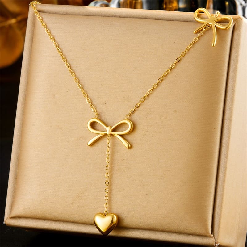 Whimsical Thoughts - 18K Gold Plated Necklace