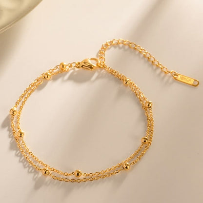 Tranquil Forest - 18K Gold Plated Bracelet