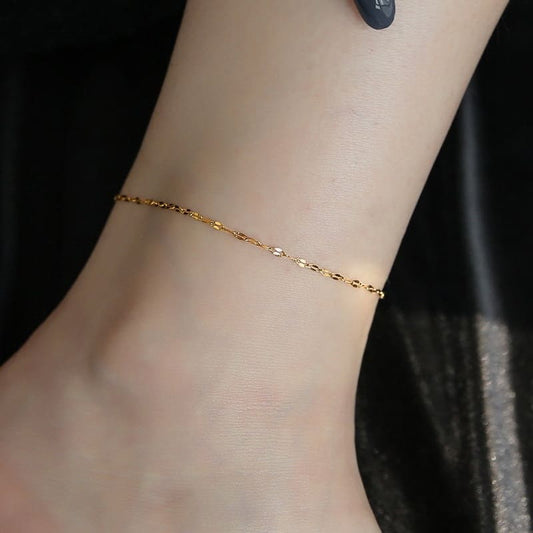 Serene Waters - 18K Gold Plated Anklet