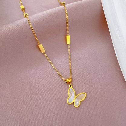 Lush Gardens - 18K Gold Plated Necklace