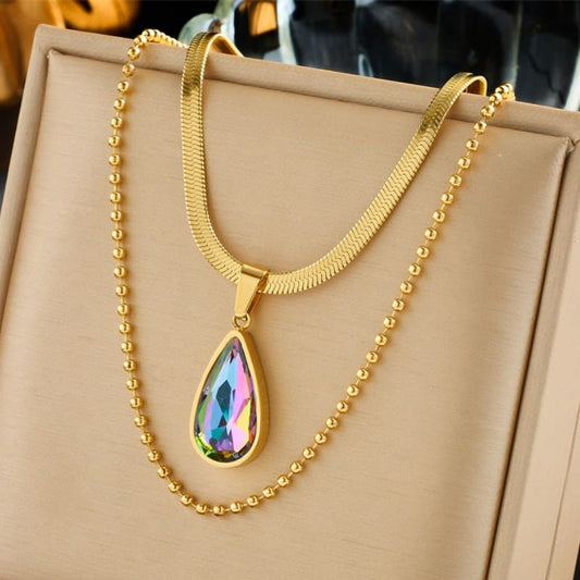 Serene Skies - 18K Gold Plated Necklace