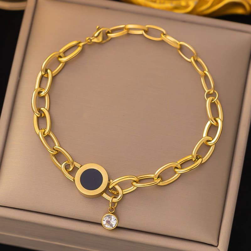 Quiet Reflection - 18K Gold Plated Bracelet