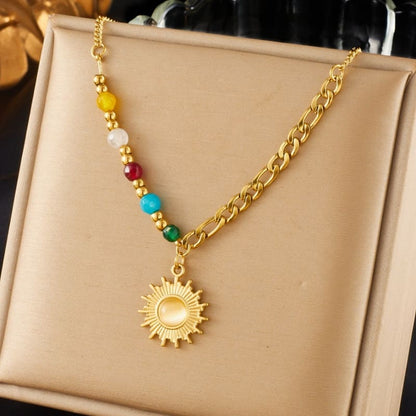 Refreshing Perspective - 18K Gold Plated Necklace