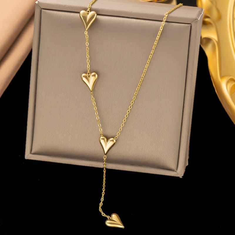 Graceful Dance - 18K Gold Plated Necklace