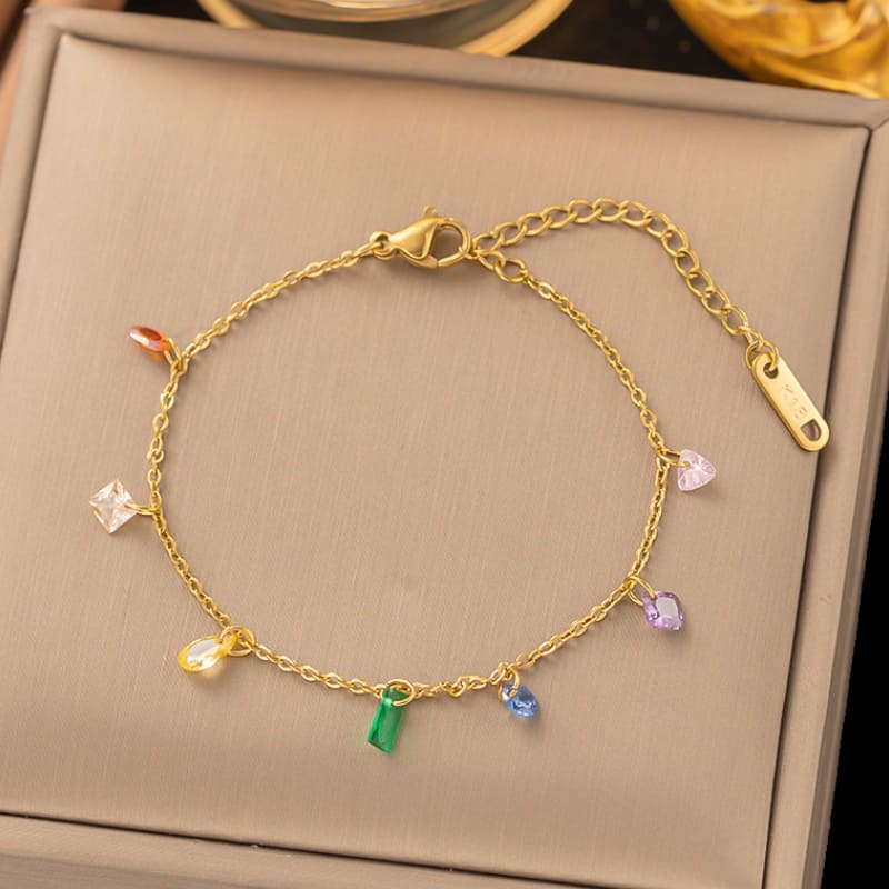 Inspiring Journey - 18K Gold Plated Bracelet