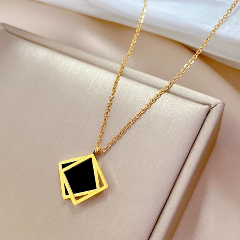 Harmonious Existence - 18K Gold Plated Necklace