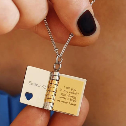 You Are My Favorite Chapter Necklace