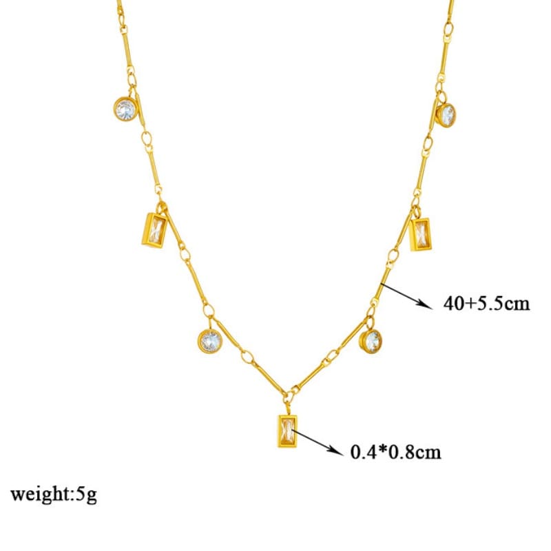 Restful Thoughts - 18K Gold Plated Necklace