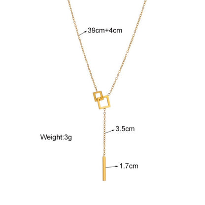 Passionate Pursuit - 18K Gold Plated Necklace