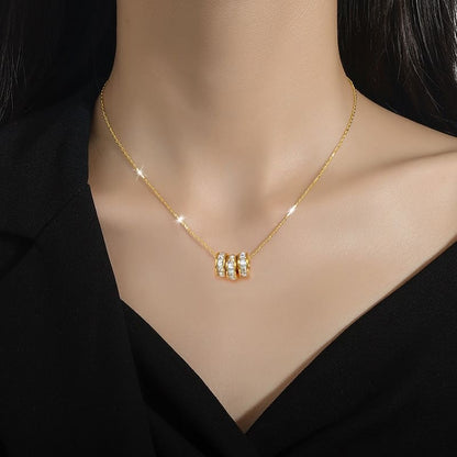 Endless Time - 18K Gold Plated Necklace