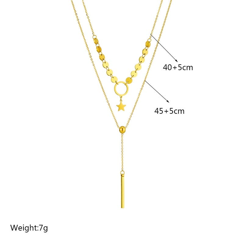 Sweet Harmony - 18K Gold Plated Necklace