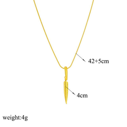 Free Spirit - 18K Gold Plated Necklace