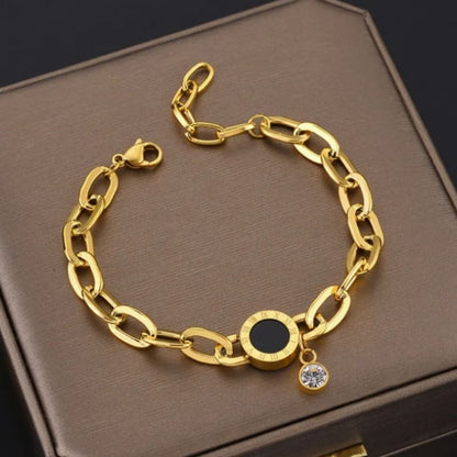 Quiet Reflection - 18K Gold Plated Bracelet