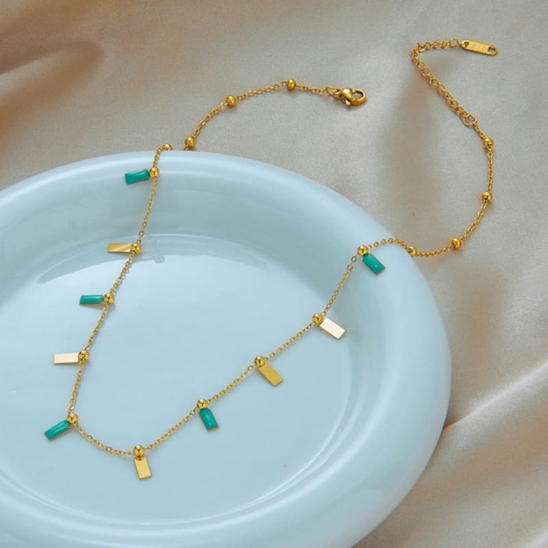 Refreshing Breeze - 18K Gold Plated Necklace