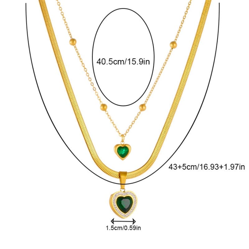 Inviting Glow - 18K Gold Plated Necklace