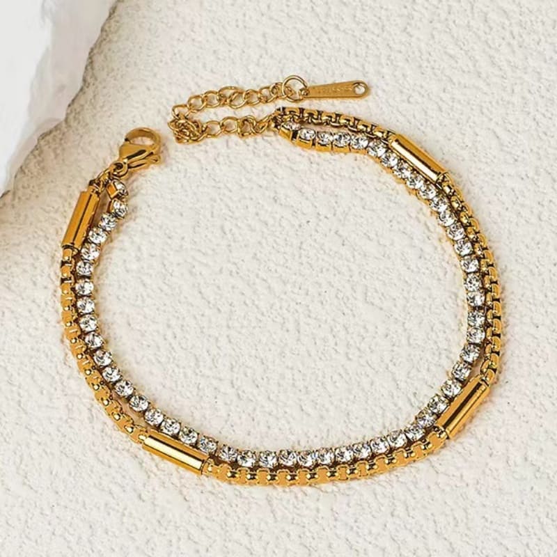 Flourishing Life - 18K Gold Plated Bracelet