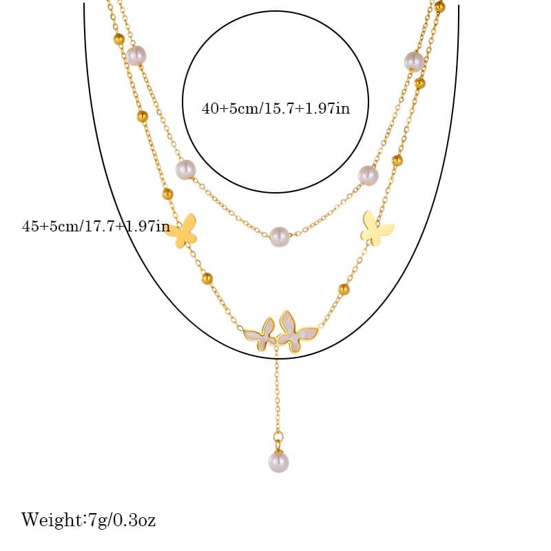 Magical Journey - 18K Gold Plated Necklace