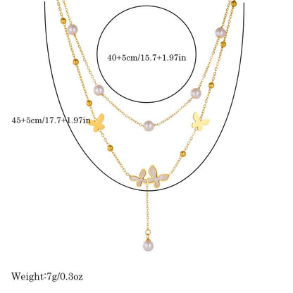 Magical Journey - 18K Gold Plated Necklace