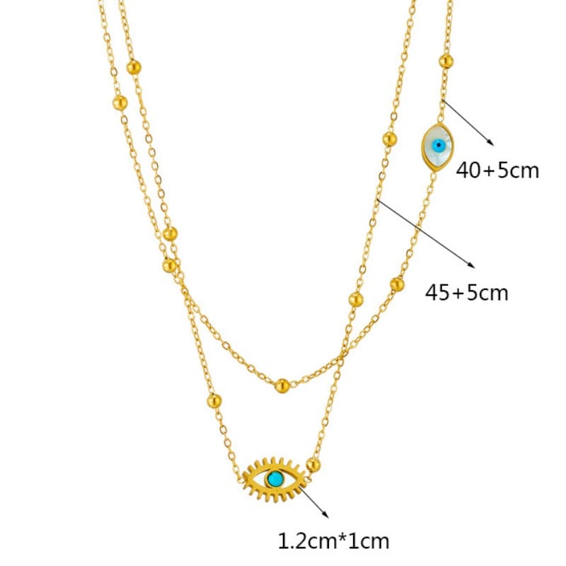 Melodious Whispers - 18K Gold Plated Necklace