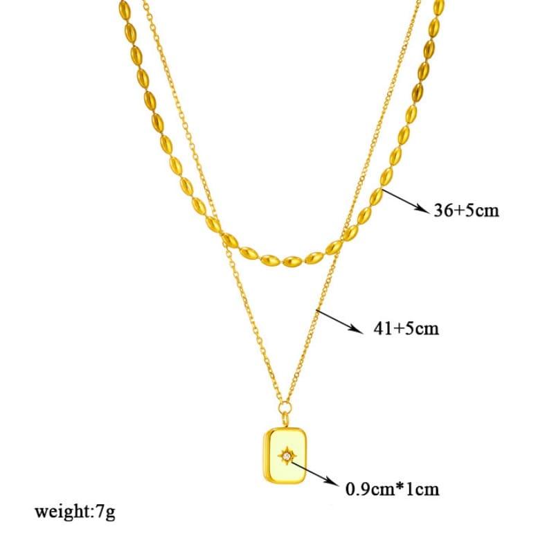 Festive Cheer - 18K Gold Plated Necklace