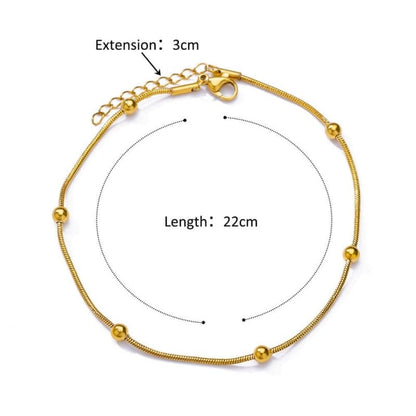 Velvet Sky - 18K Gold Plated Anklet