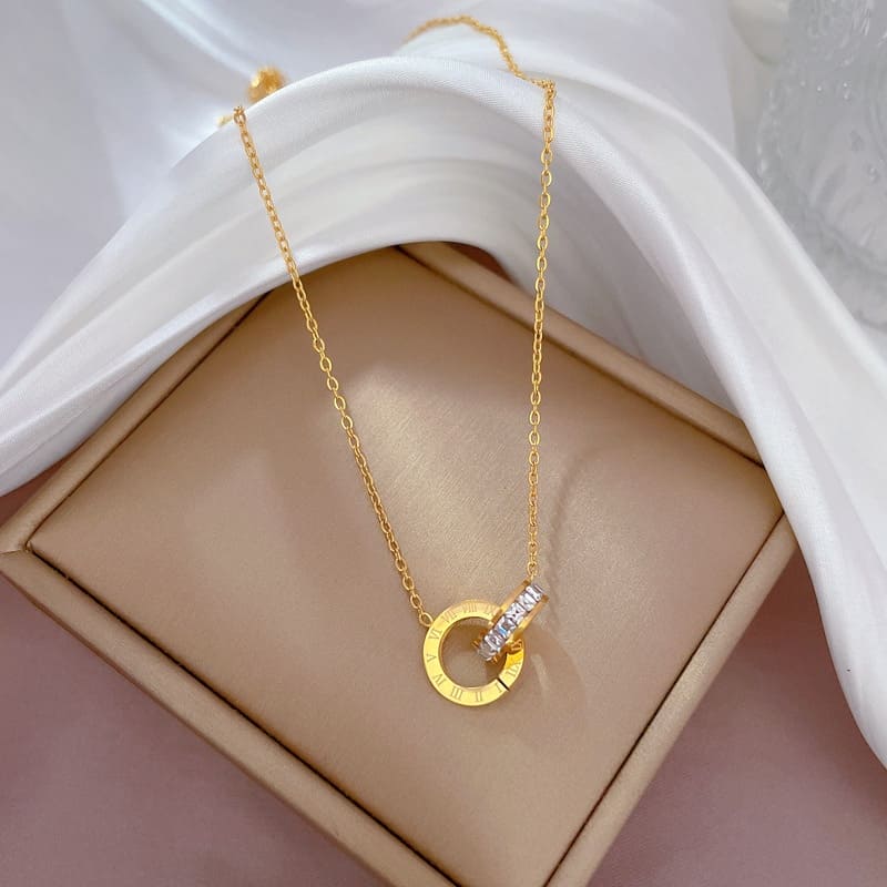 Celestial Dance - 18K Gold Plated Necklace