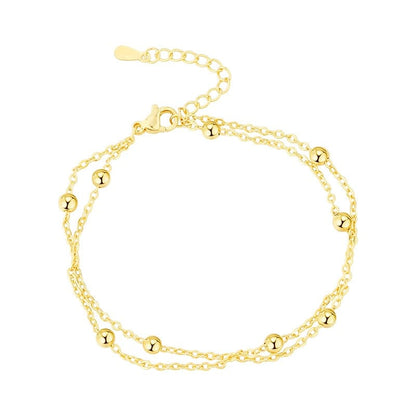 Tranquil Forest - 18K Gold Plated Bracelet