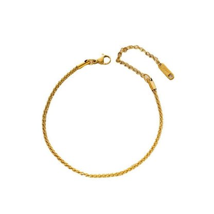 Artistic Expression - 18K Gold Plated Bracelet