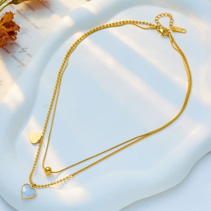 Wandering Heart - 18K Gold Plated Necklace