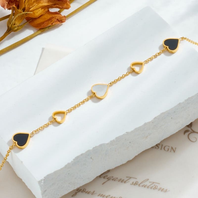 Radiating Joy - 18K Gold Plated Bracelet