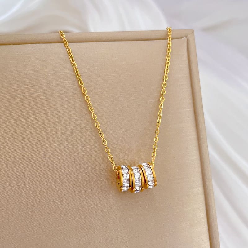 Endless Time - 18K Gold Plated Necklace