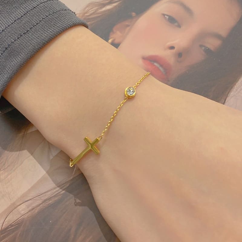 Blissful Moments - 18K Gold Plated Bracelet