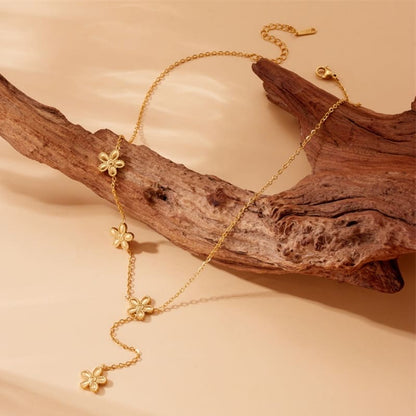 Love Blooms - 18K Gold Plated Necklace