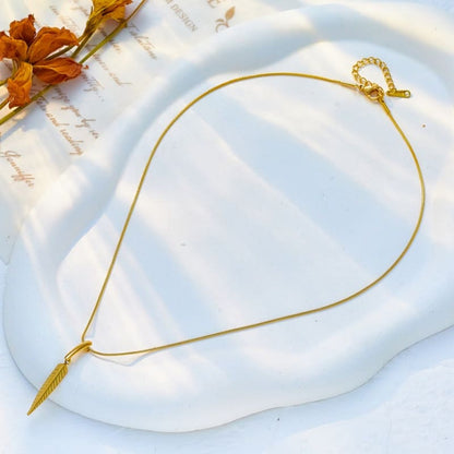 Free Spirit - 18K Gold Plated Necklace