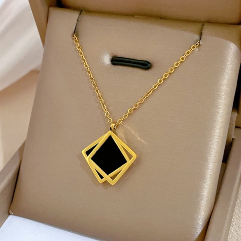 Harmonious Existence - 18K Gold Plated Necklace