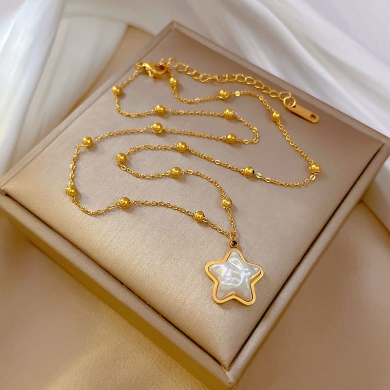 Breezy Afternoon - 18K Gold Plated Necklace