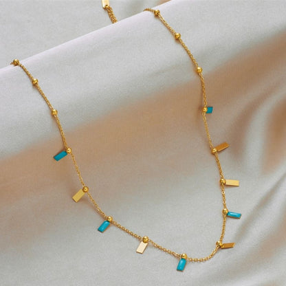 Refreshing Breeze - 18K Gold Plated Necklace