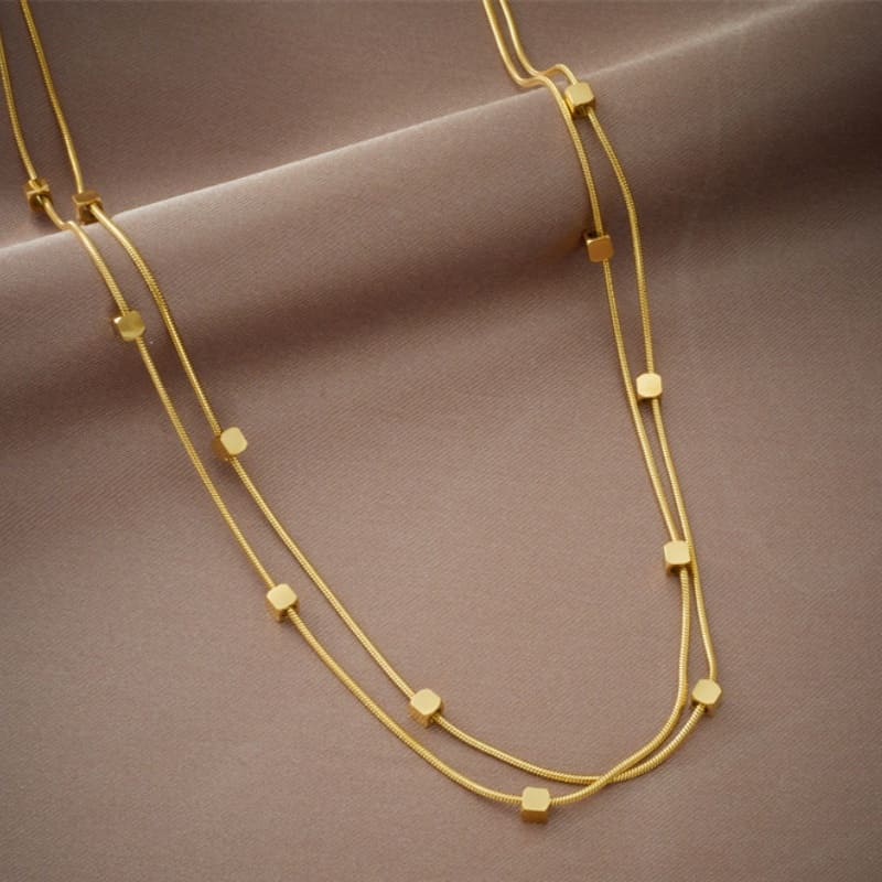 Gentle Echo - 18K Gold Plated Necklace