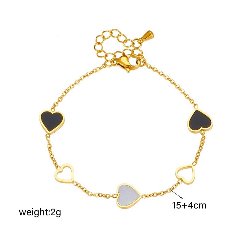 Radiating Joy - 18K Gold Plated Bracelet