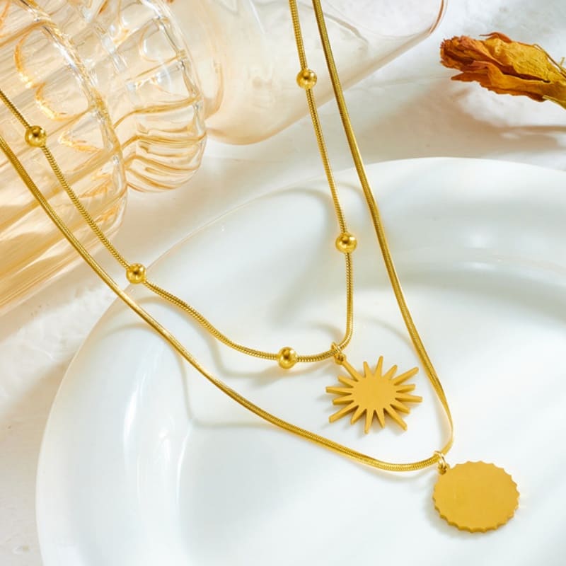 Dreamy Retreat - 18K Gold Plated Necklace