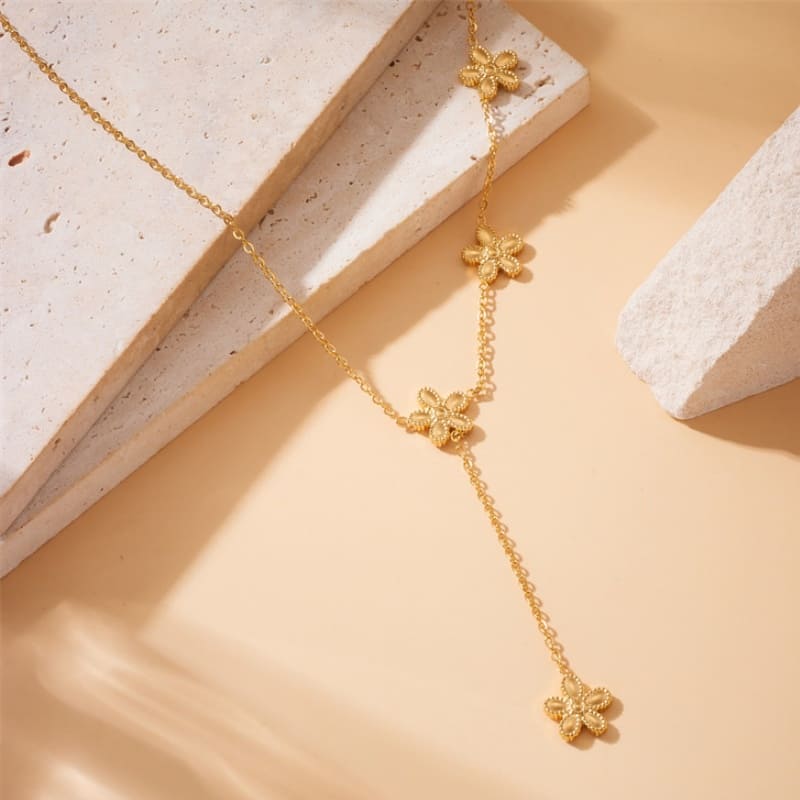 Love Blooms - 18K Gold Plated Necklace