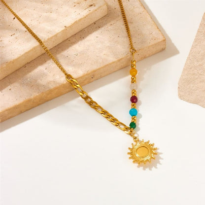 Refreshing Perspective - 18K Gold Plated Necklace