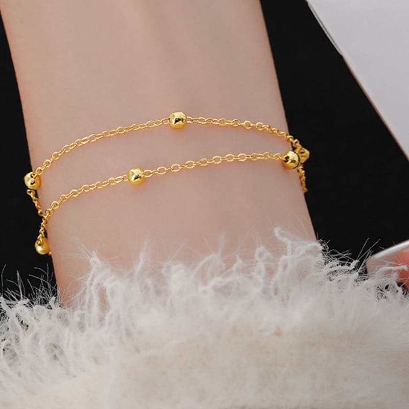 Tranquil Forest - 18K Gold Plated Bracelet