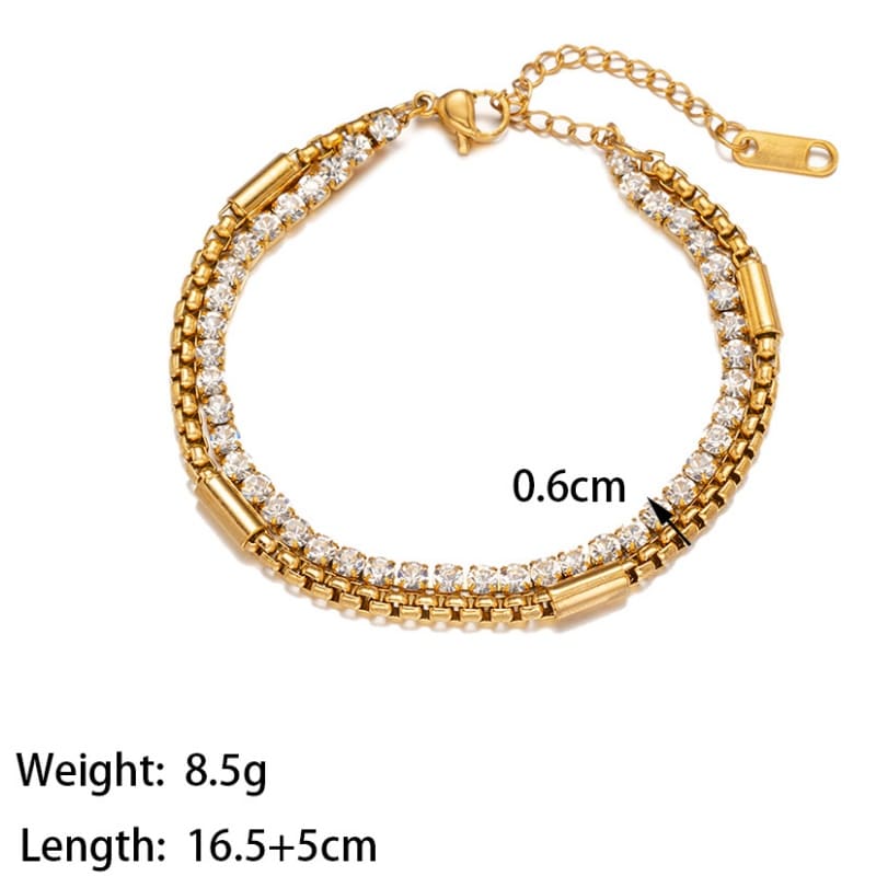 Flourishing Life - 18K Gold Plated Bracelet