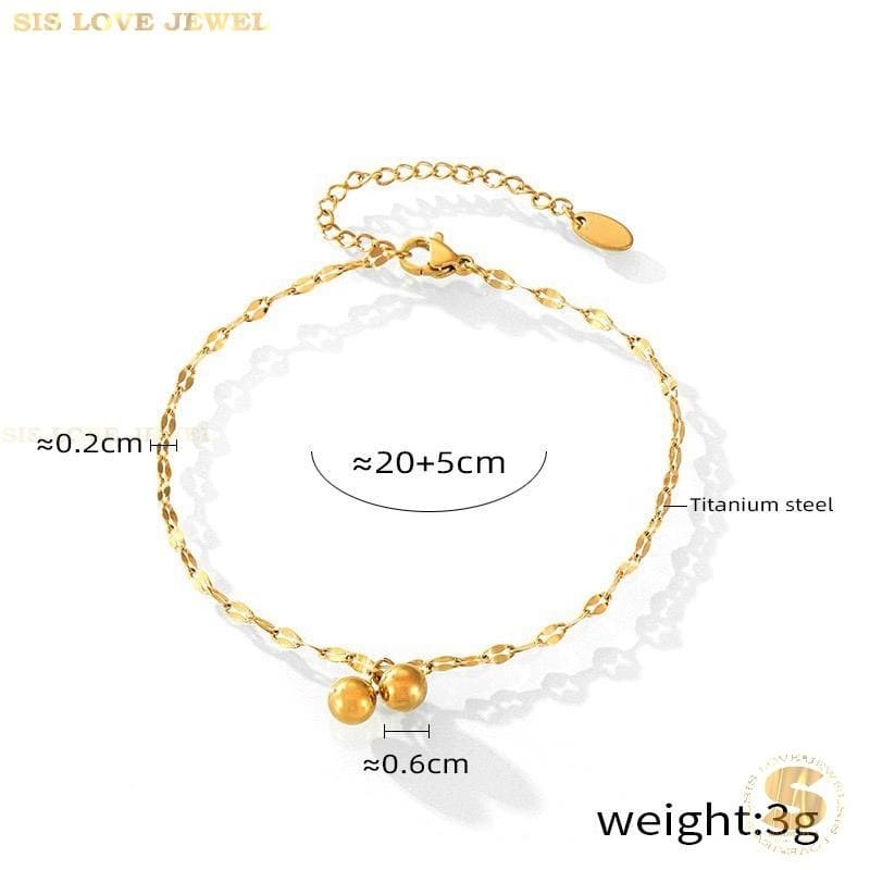 Golden Sunset - 18K Gold Plated Anklet