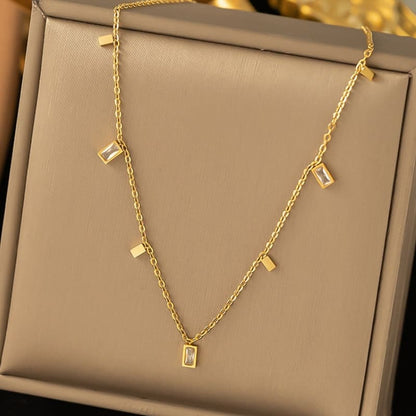 Blissful Escape - 18K Gold Plated Necklace